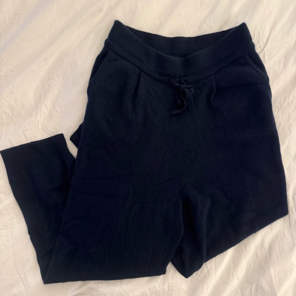 J. Crew Navy Cashmere Pants